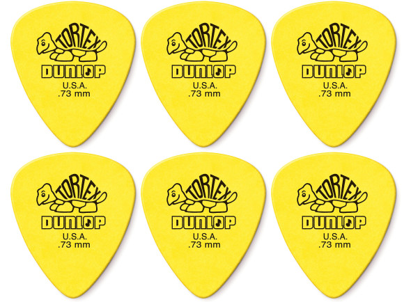 Dunlop Tortex Standard 0,73 6 pack Dunlop Tortex Standard 0,73 6 pack